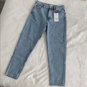 Zara Light Mom Jeans